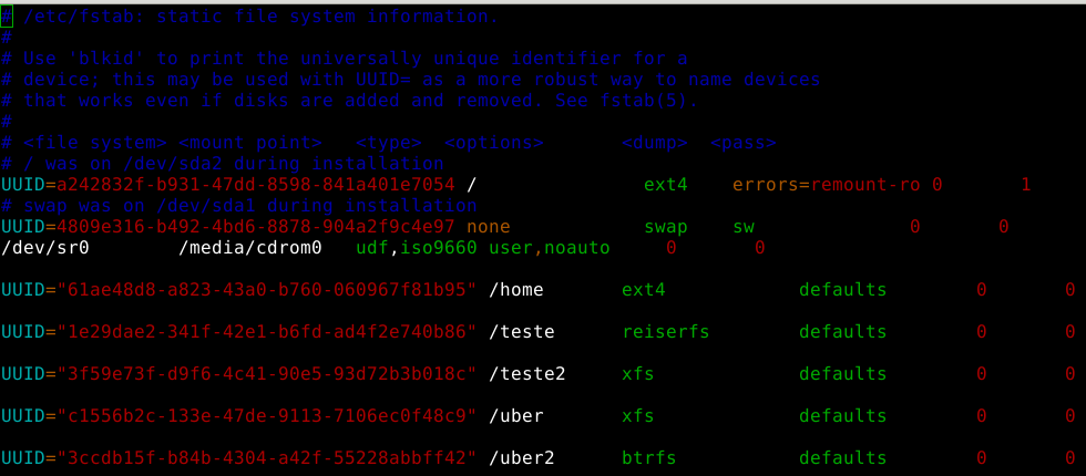 fstab